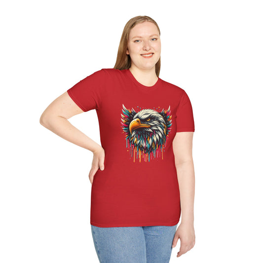 Colorful Bald Eagle T-shirt