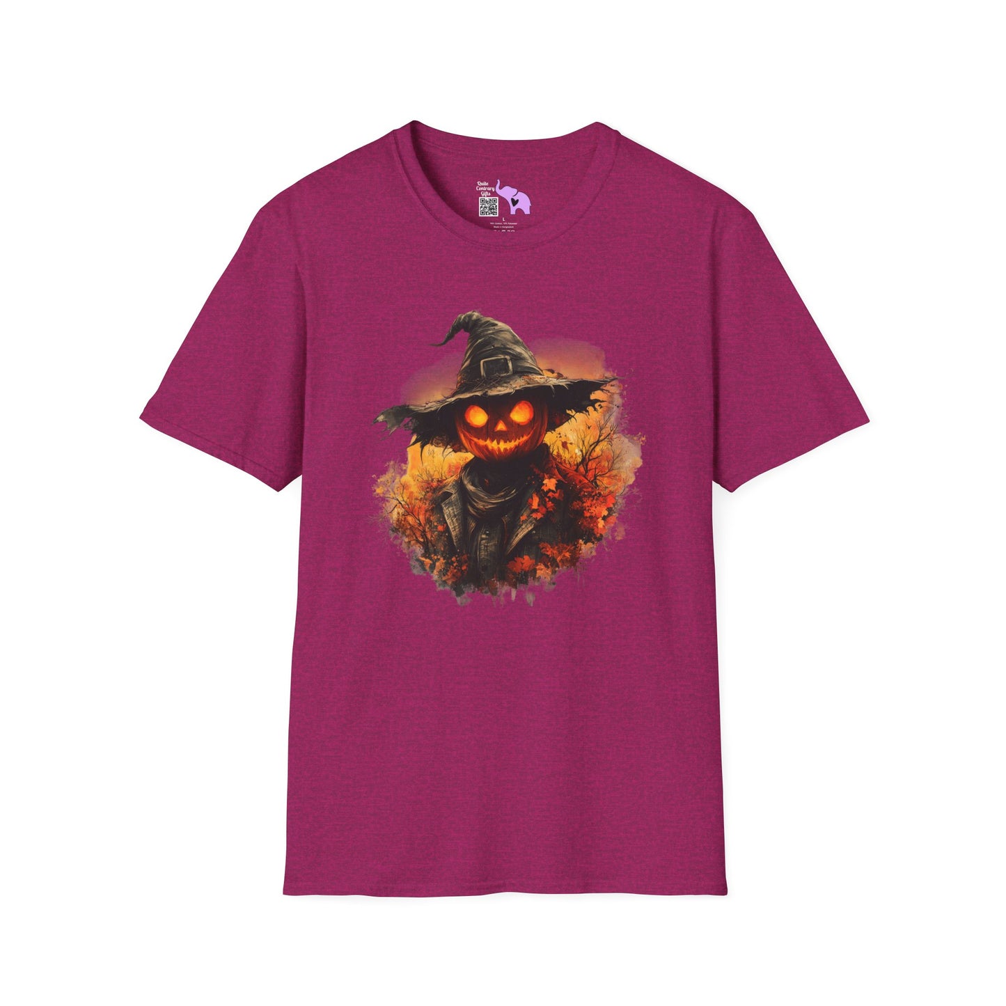 Halloween Scarecrow 4 Adult T-shirt