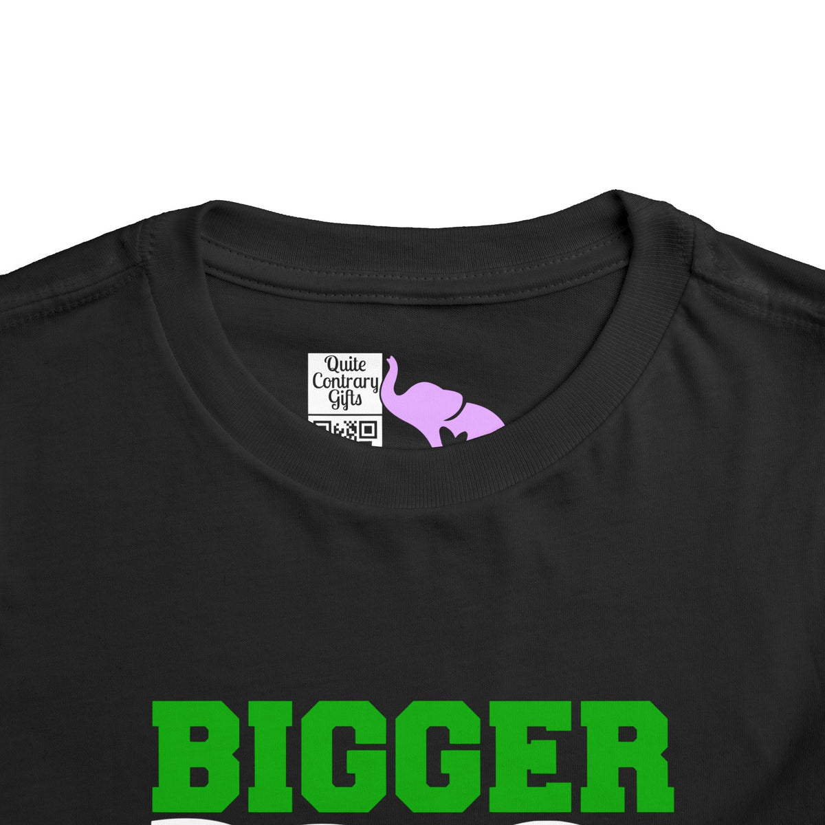 Bigger Bro (Soccer Ball) Toddler Tee