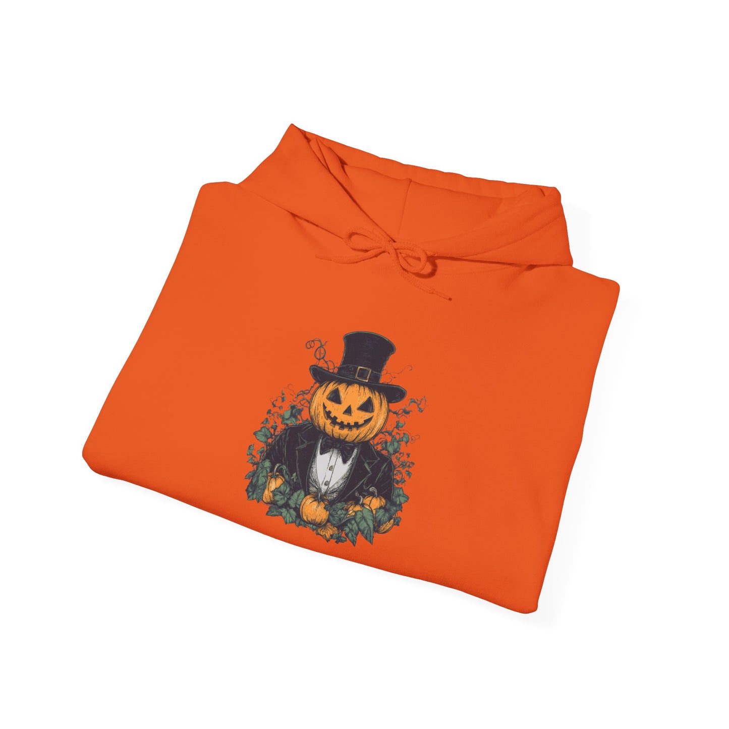Halloween Pumpkin Man Heavy Blend™ Hooded Sweatshirt