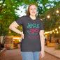 Jesus Is My Rock & That's How I Roll Adult T-shirt