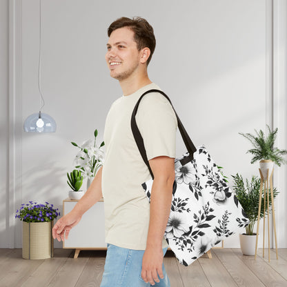 Garden Sketch Canvas Tote Bag