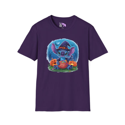 Halloween Stitch Adult T-shirt