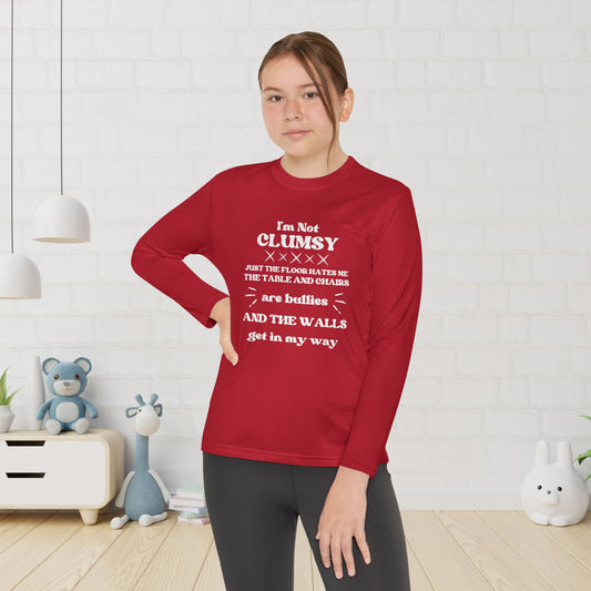 I'm Not Clumsy Youth Long Sleeve Tee