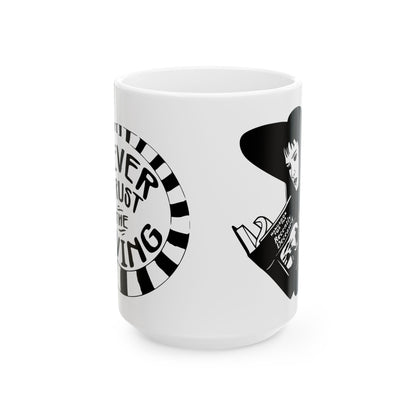 Beetlejuice Lydia Never Trust the Living Ceramic Mug, (11oz, 15oz)