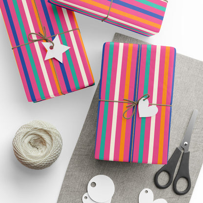 Striped Delight Wrapping Paper