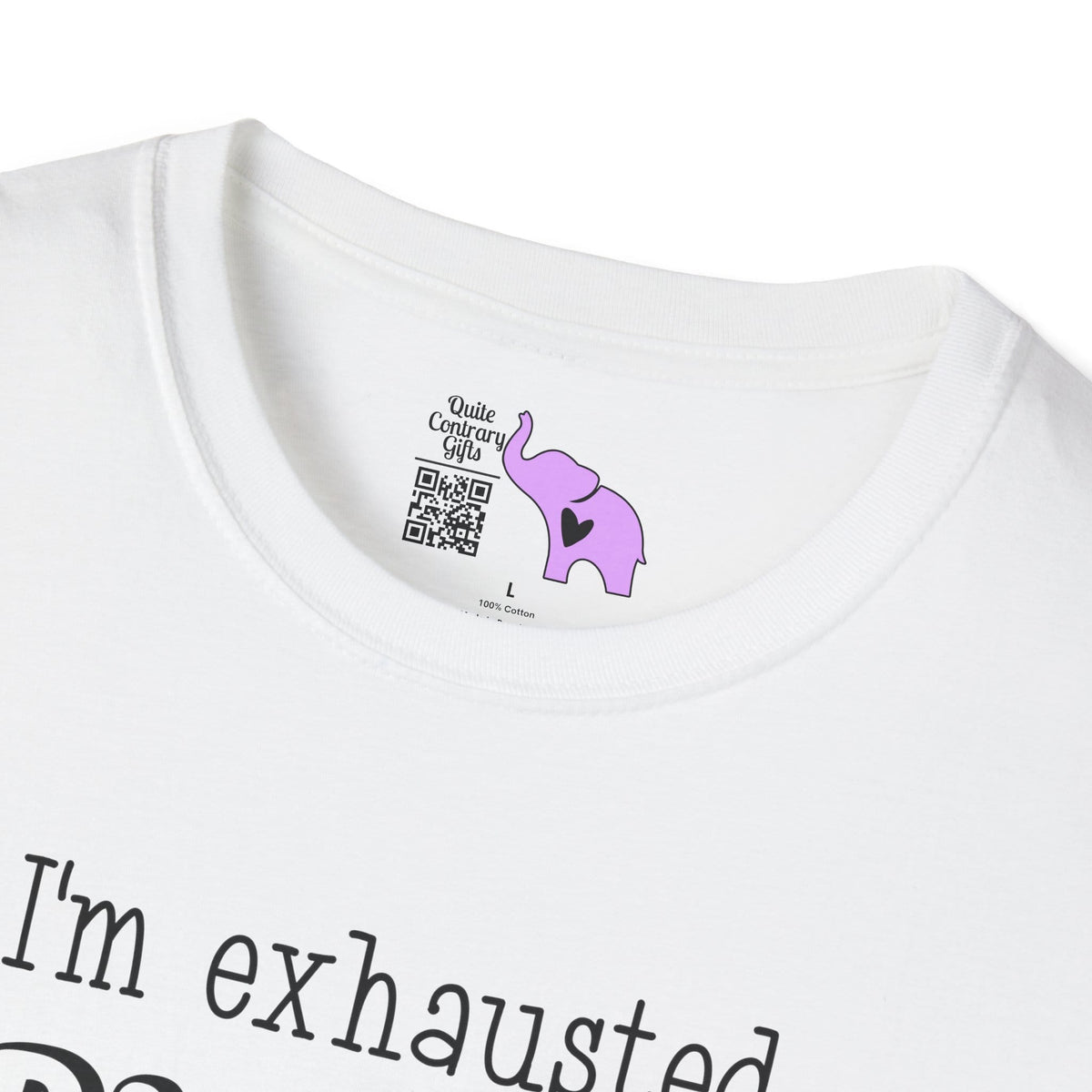 I'm Exhausted Please Don't Talk To Me Adult T-shirt