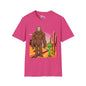 Bigfoot & Alien Adult T-shirt