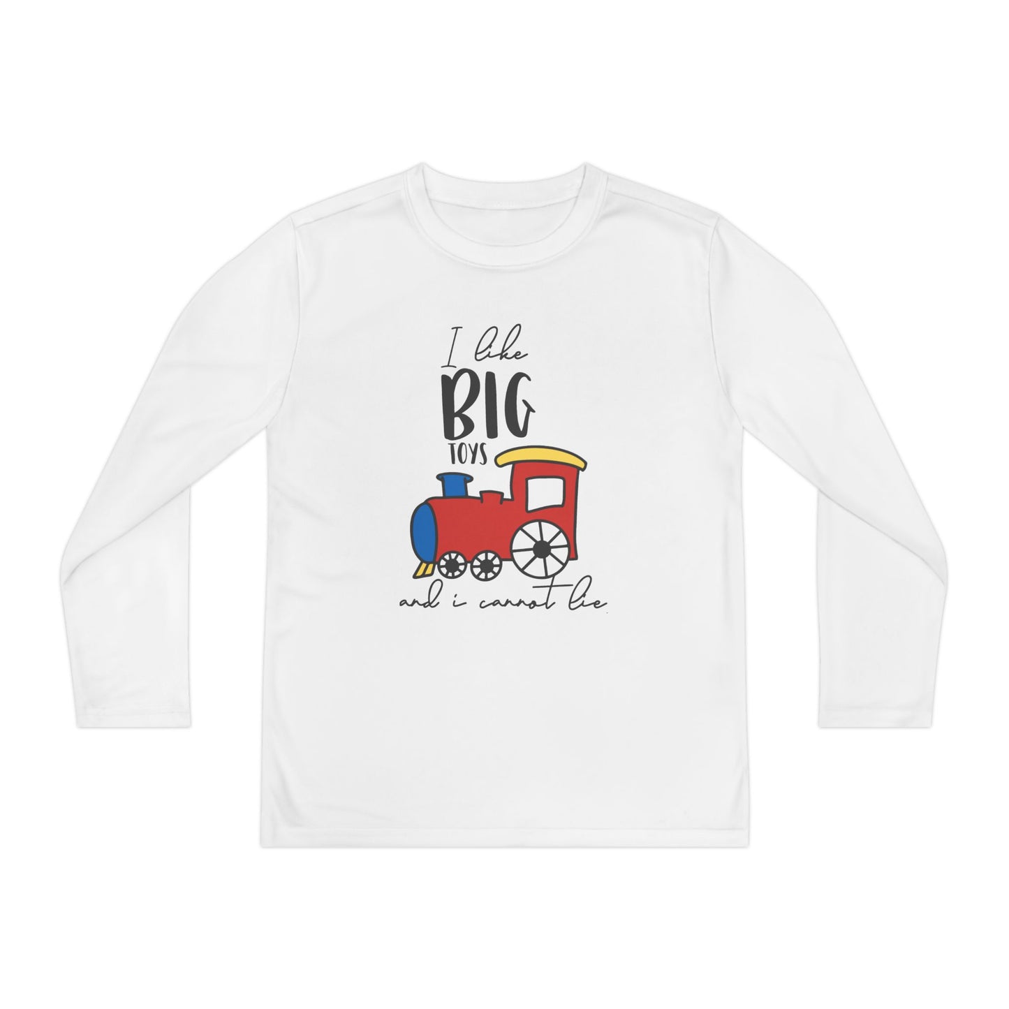 I Like Big Toys and I Cannot Lie Youth Long Sleeve Tee
