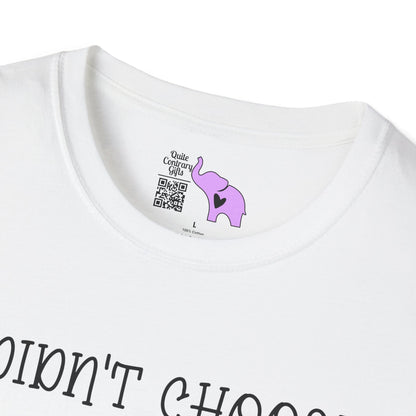 I Didn't Choose The Crazy Cat Lady Life, It Chose Me Adult T-shirt