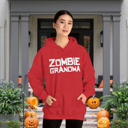 ""Zombie Grandma Heavy Blend™ Hooded Sweatshirt
