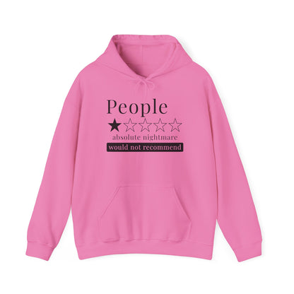 People 1 Star Absolute Nightmare Would Not Recommend Adult Heavy Blend™ Hoodie