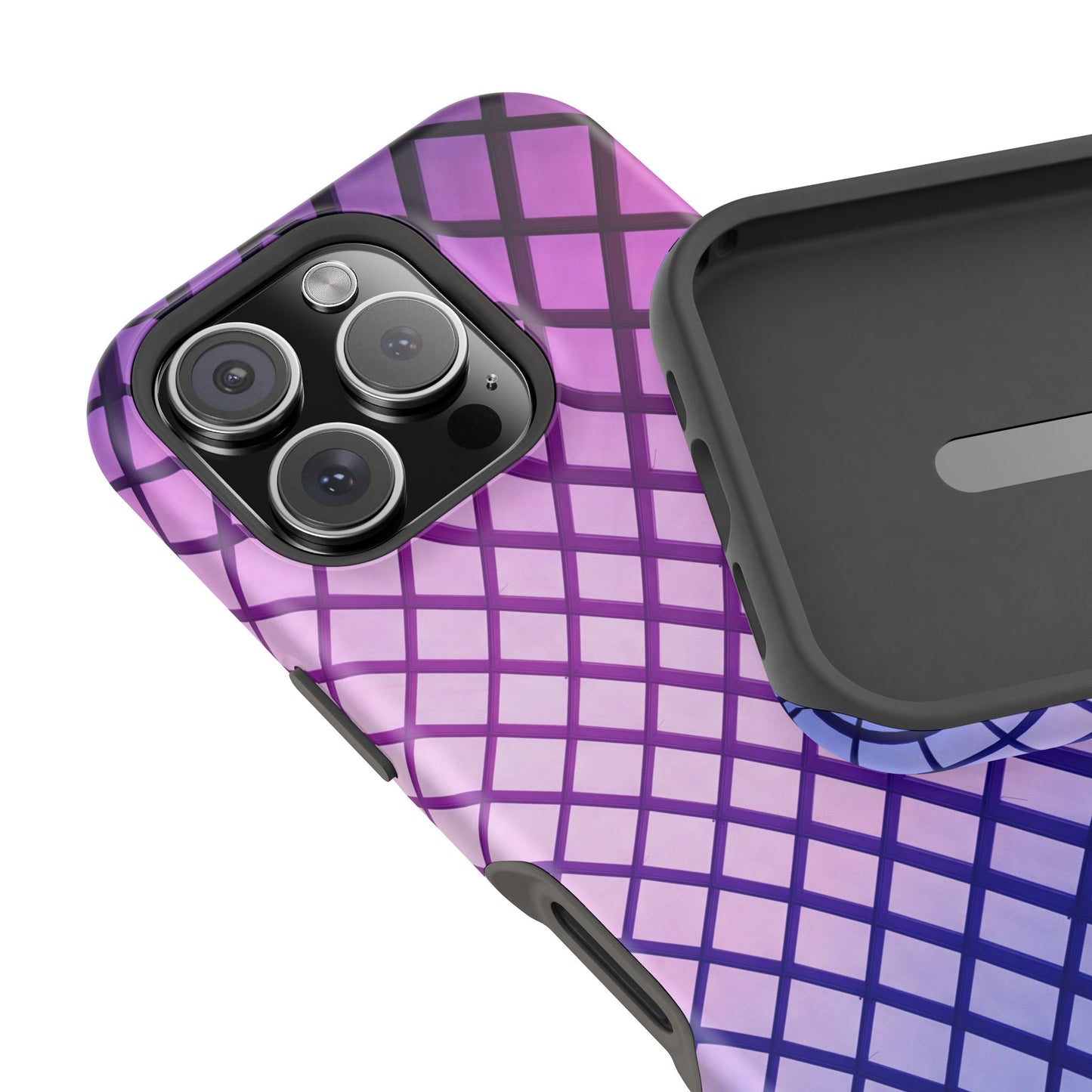 Midnight Mist Mosaic MagSafe® Compatible Tough Case for iPhone