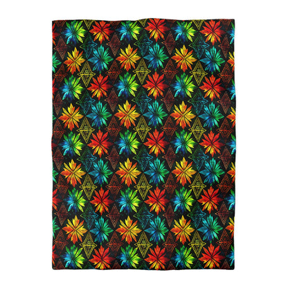 Celebration Mosaic Microfiber Duvet Cover