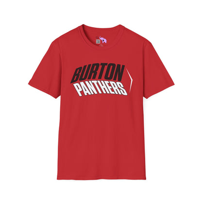 Burton Panthers (Angled) Adult T-shirt