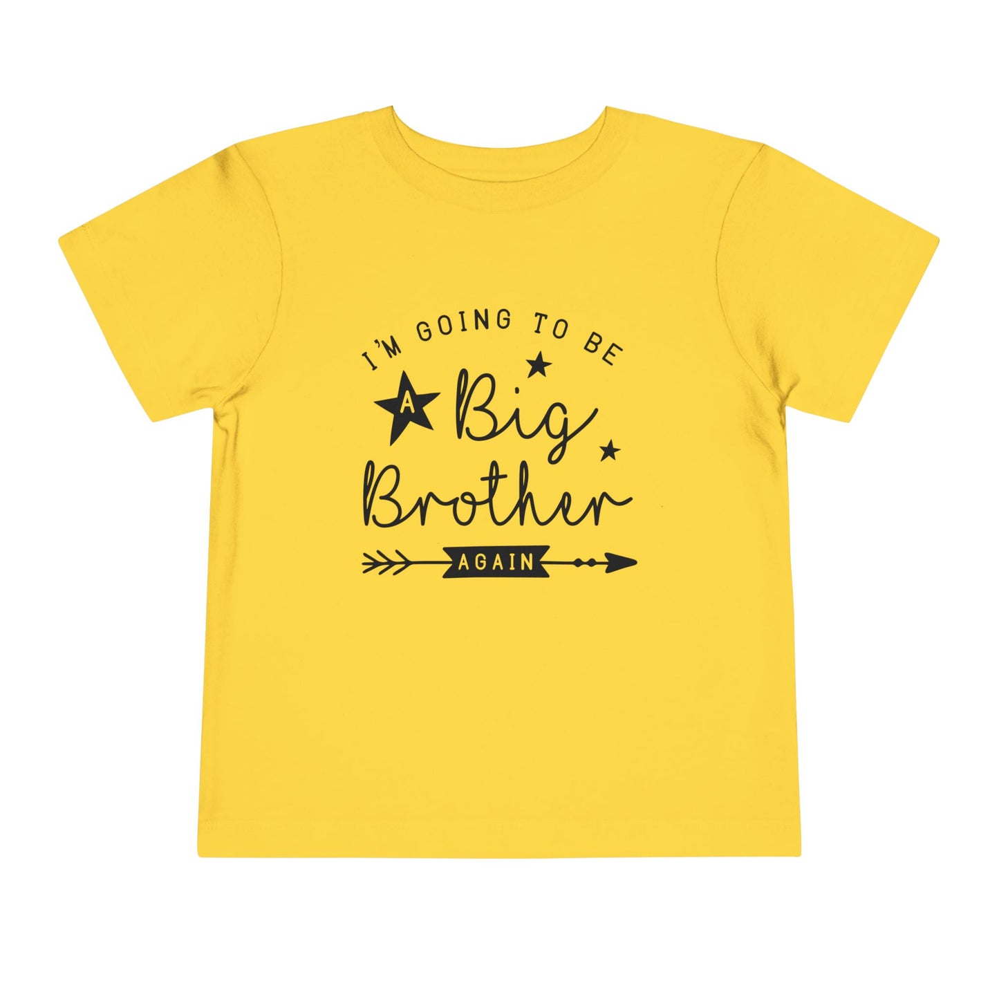 I'm Going To Be A Big Brother Again Toddler Tee