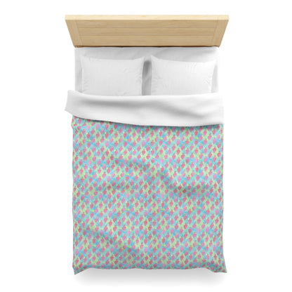 Strawberry Breeze Microfiber Duvet Cover