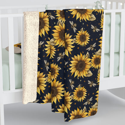 Sunflowers & Bees Duvet Bedding Set