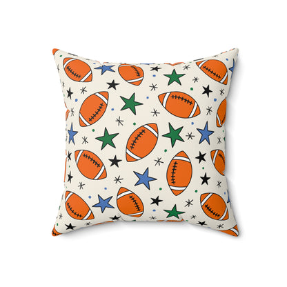 Touchdown Stars Throw Pillow