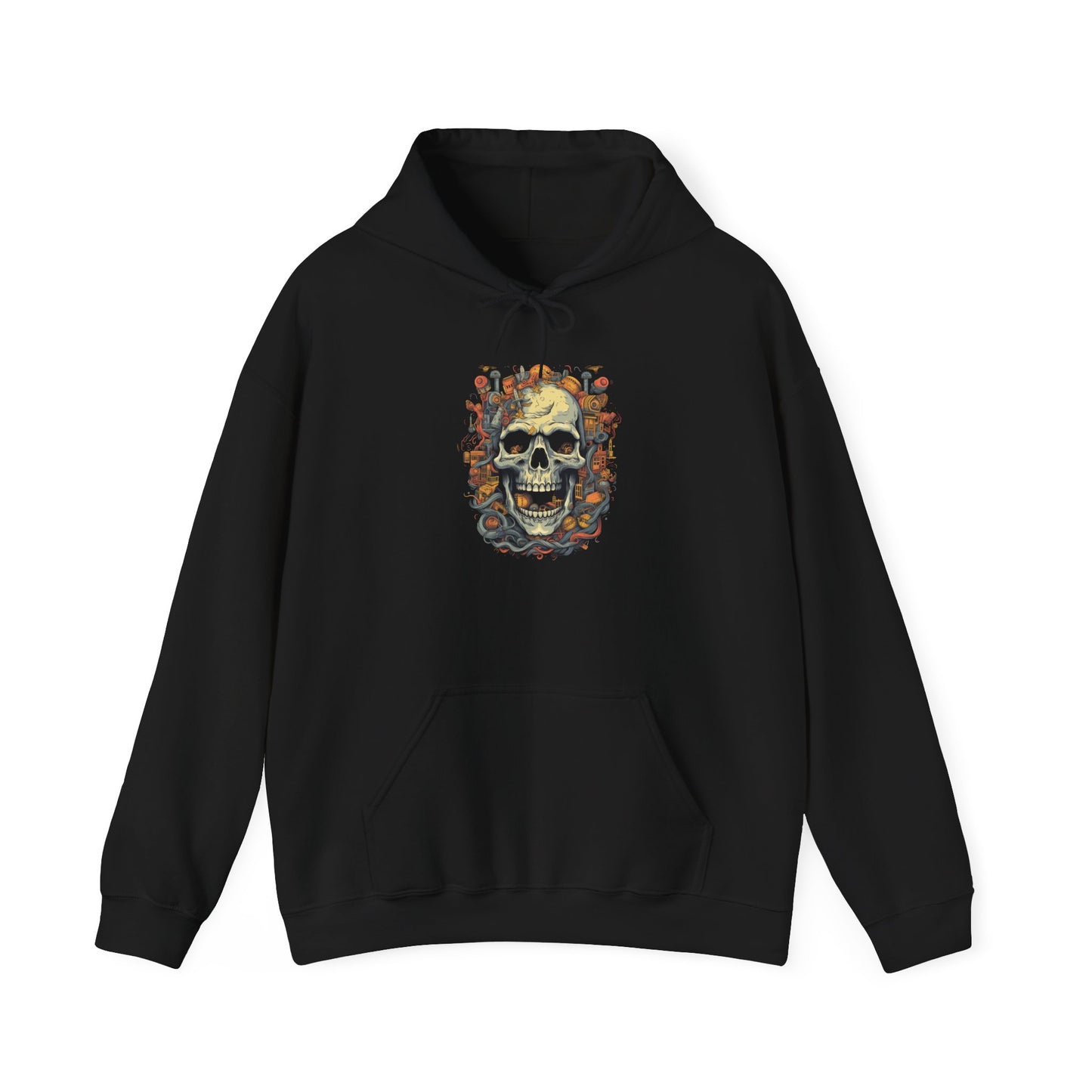 Creepy Bones 4 Heavy Blend™ Hooded Sweatshirt