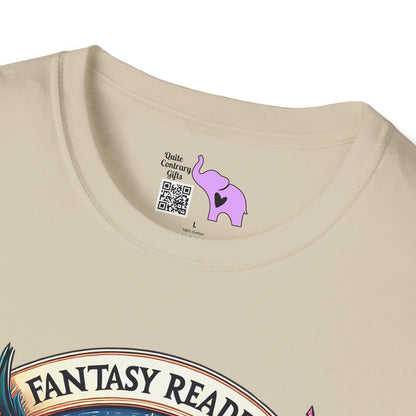 Fantasy Readers Book Club (Dragons) Adult T-shirt