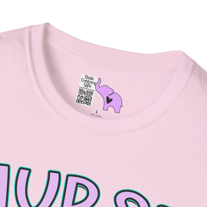 Nurse (Ribs & Flowers) Adult T-shirt