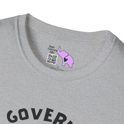The Government is Lying To Us Female Skull/Glasses Adult T-shirt