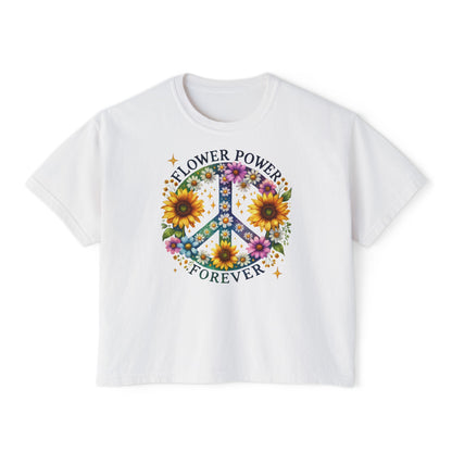 Flower Power Forever Women's Boxy Tee