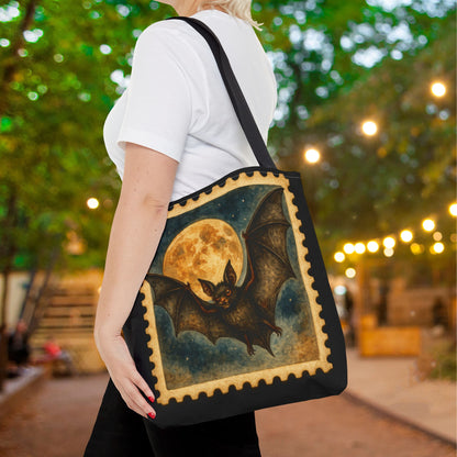 Moonlight Mischief Canvas Tote Bag
