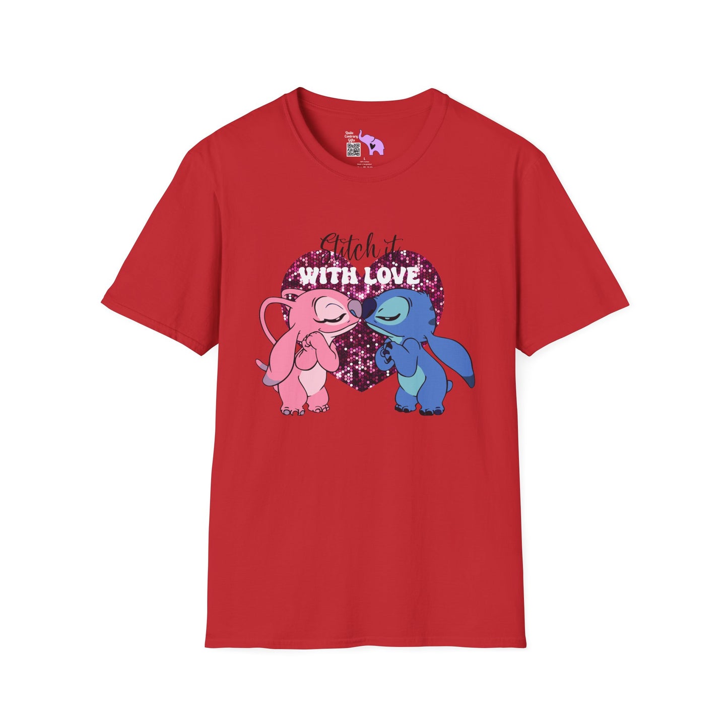 Stitch It With Love Adult T-shirt