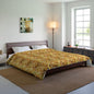 Golden Prism Grid Comforter