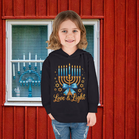 Love & Light Menorah Toddler Hoodie