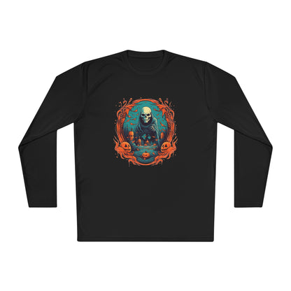 Creepy Ghost 3 Adult Long Sleeve Tee