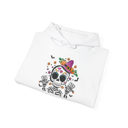 Dios de Muertos Skull Heavy Blend™ Hooded Sweatshirt