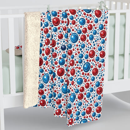 Freedom Dots Fleece Blanket