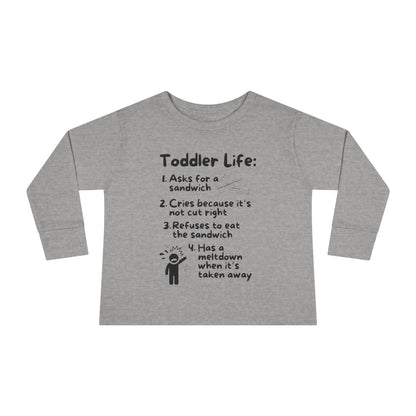 Toddler Life Long Sleeve Tee