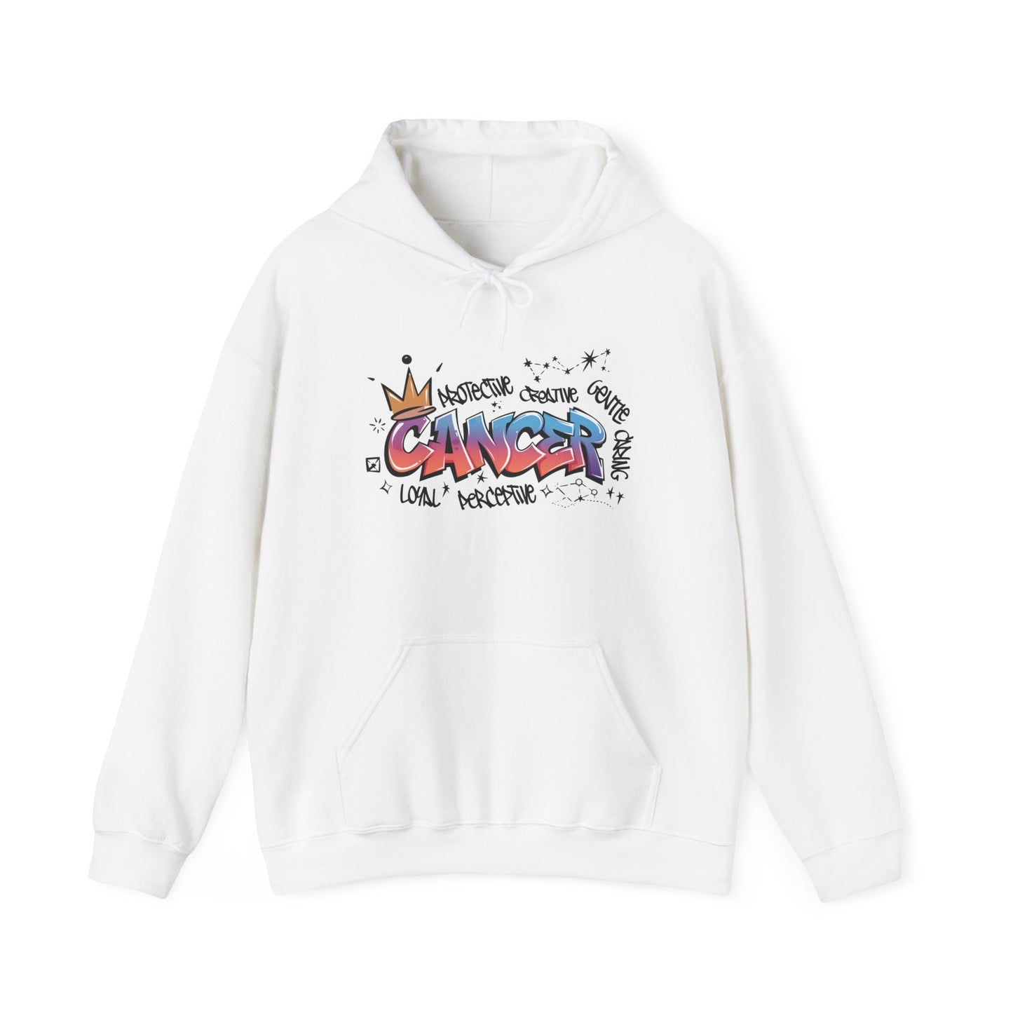 Cancer Street Art Heavy Blend™ Hooded Sweatshirt