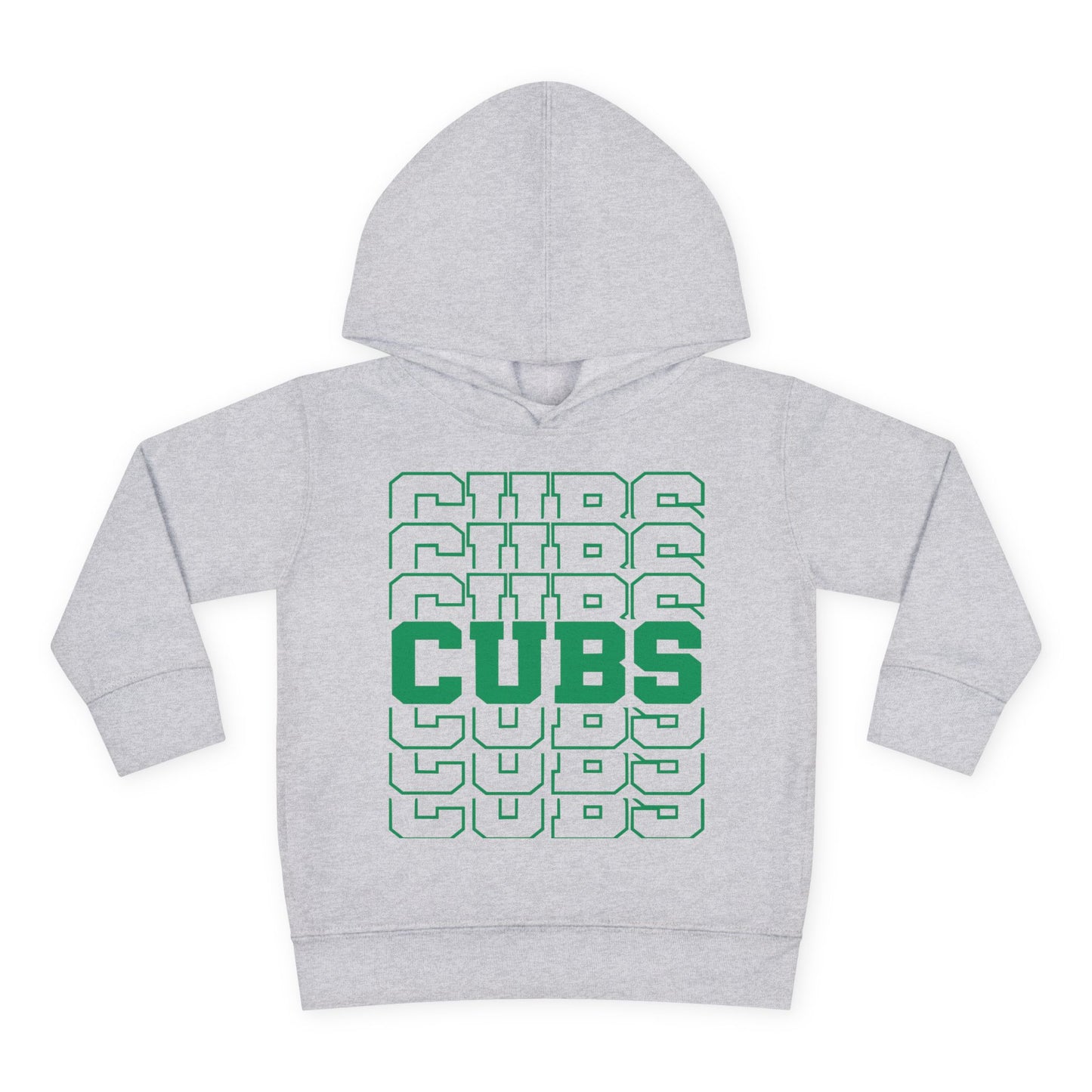 Cubs (Stacked) Toddler Hoodie