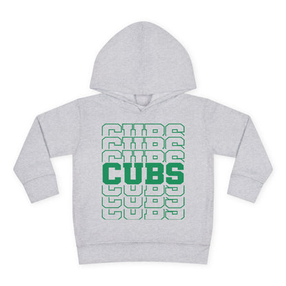 Cubs (Stacked) Toddler Hoodie