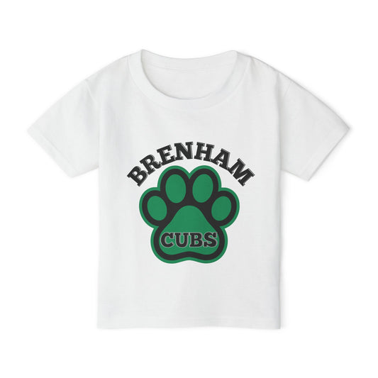 Brenham Paw Pride Heavy Cotton™ Toddler T-shirt