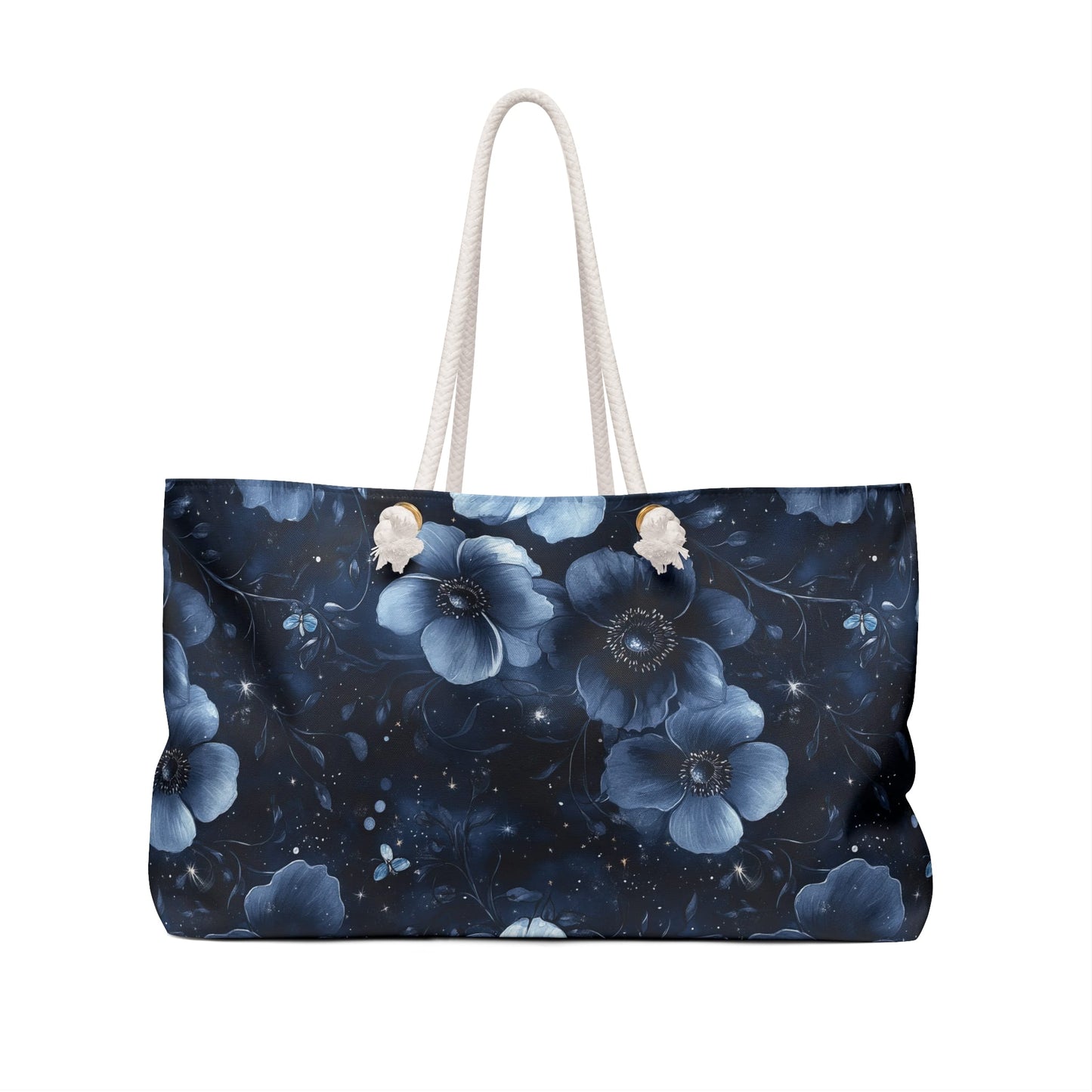 Midnight Blossoms Weekender Bag