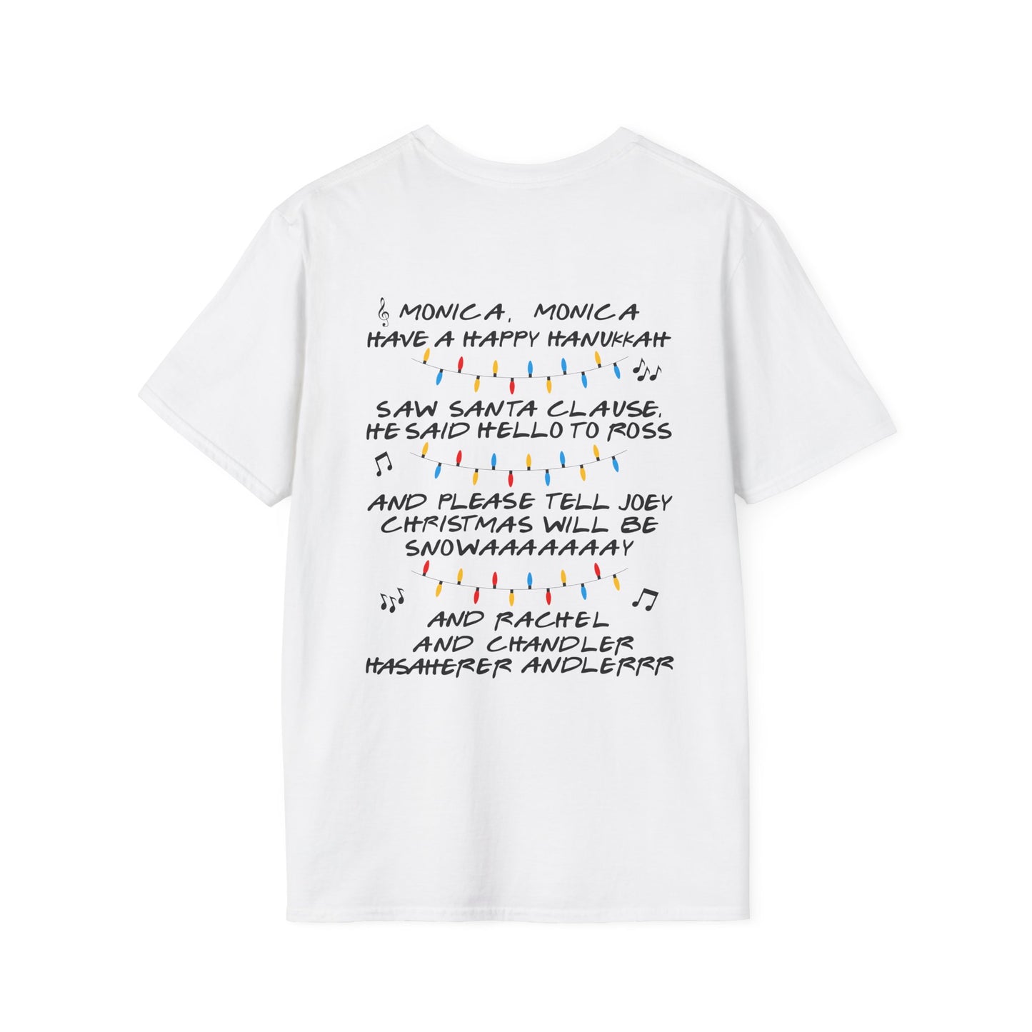 Could I BE Anymore Festive? (Friends, Phoebe's Christmas Song) Adult T-shirt