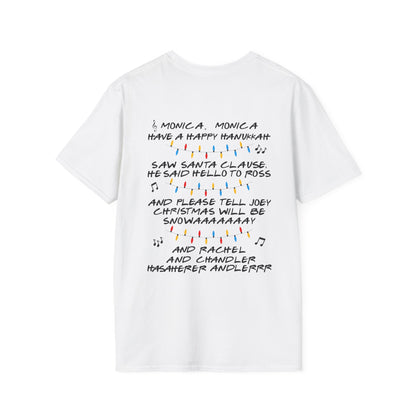 Could I BE Anymore Festive? (Friends, Phoebe's Christmas Song) Adult T-shirt