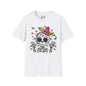 Dios de Muertos Skull Adult T-shirt