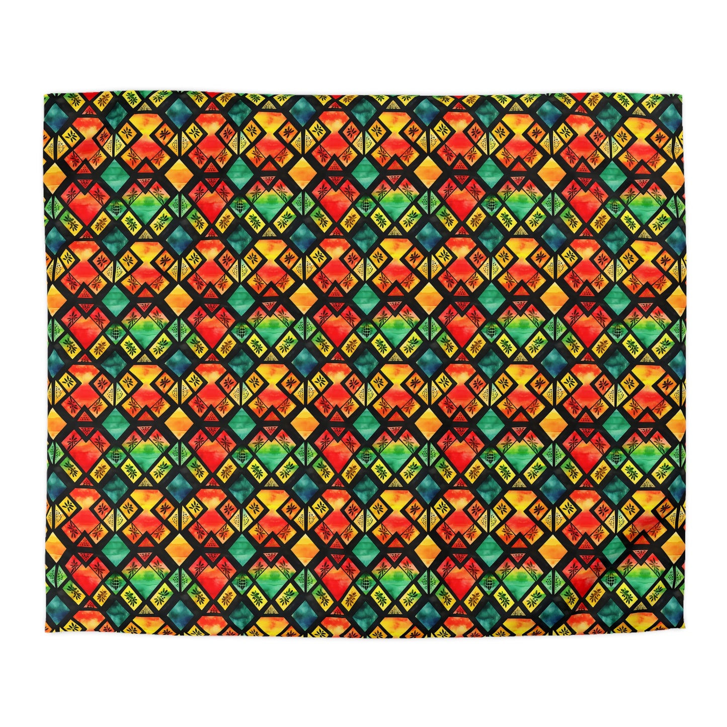 Freedom Flame Microfiber Duvet Cover