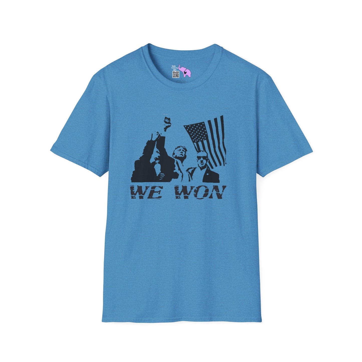 We Won (Raised Fist 2) Adult T-shirt