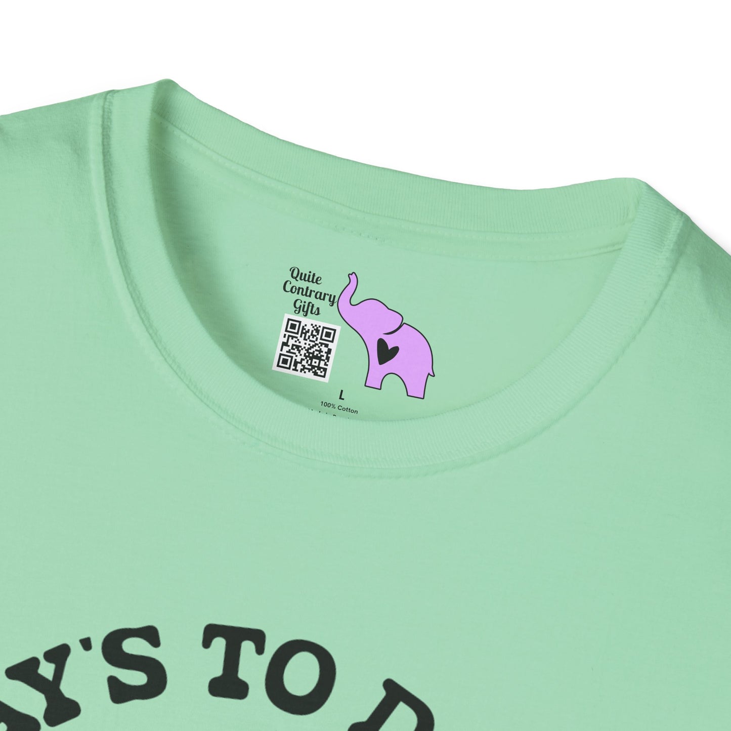 Today's To Do List... Adult T-shirt