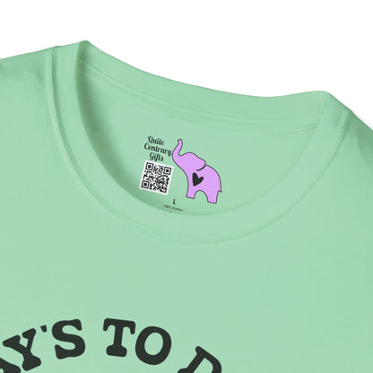 Today's To Do List... Adult T-shirt