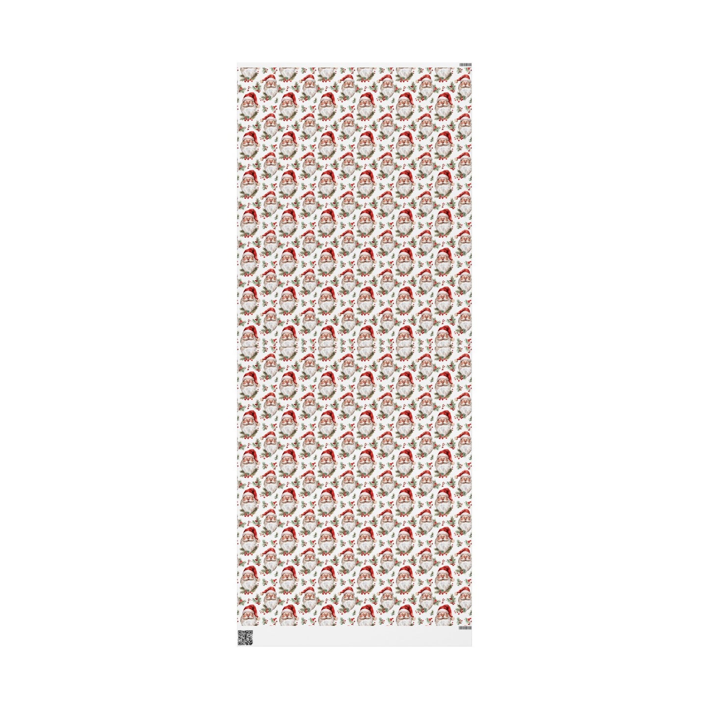 Berry Merry Santa Wrapping Paper