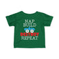 Nap Build Destroy Repeat Infant Soft T-Shirt